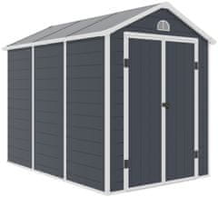 IWHOME Vrtna Kućica APATE E 5,32 m² tamno siva IWH-10230053