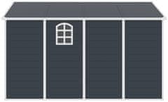 IWHOME Vrtna kućica Apate I 8,91 m² crna IWH-10230055