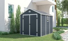 IWHOME Vrtna Kućica APATE H 6,78 m² Tamno Siva IWH-10230054