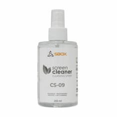 S-box Set za čišćenje ekrana i drugih staklenih površina 200 ml neutralno CS-09