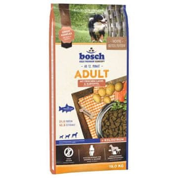Bosch Boc Adult Losos Krumpir - suha hrana za pse - 15 kg