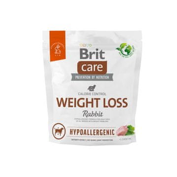 Brit BRIT Care Hypoallergenic Adult Weight Loss Rabbit - suha hrana za pse, 1kg