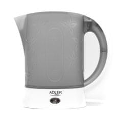 Adler ADL kuhalo za vodu AD 1268, 0.6 L, 600 W, sivo