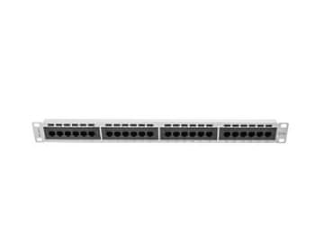 slomart Patch panel Lanberg PPU5-1024-S 1U, Rj-45, Cat5e, bijela