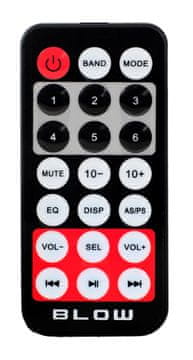 RADIO Auto radio Blow AVH CLASSIC, crni, 240W