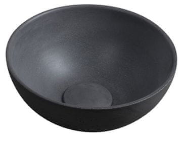 SAPHO SAPHO MINOR betonski sudoper, Ø 26 cm, antracit mat, bez otvora za slavinu