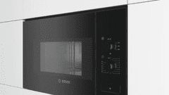 Bosch BFL520MB0 ugradbena mikrovalna pećnica, crna
