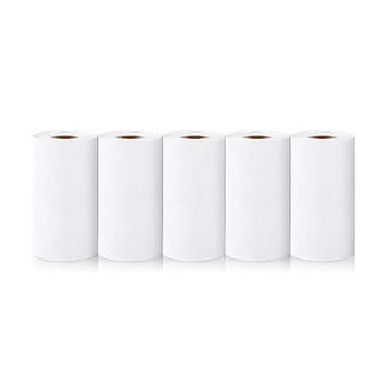 Netscroll Fotografski papir za dječju instant kameru, 5 rola, dodatne zamjenske rolice za InstantPrint, brzo i jednostavno ispisivanje uspomena, ExtraRolls