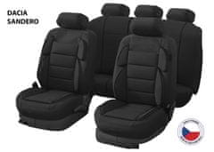 Cappa Presvlake za auto Perfetto YL Dacia Sandero crne