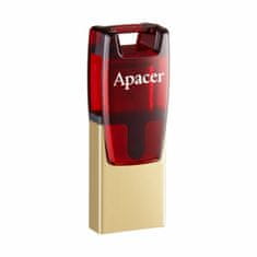 Apacer USB 3.2 Type-C ključ 32GB AH180 OTG crveni