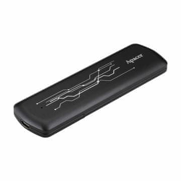 Apacer SSD 1TB vanjski 1000MB/s USB 3.2 Type-C AS722