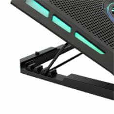 White Shark Podloga za laptop s 5 ventilatora za igranje GCP-13 AURORA