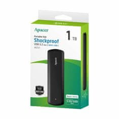 Apacer SSD 1TB vanjski 530MB/s USB 3.2 Type-C AS721