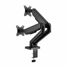S-box nosač za stol za 2 monitora LCD-S024-2 crni