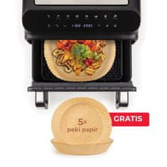 Rosmarino Infinity MasterPro friteza na vrući zrak, 5 u 1, 10 l, crna