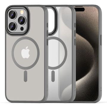 Tech-protect Magmat MagSafe maska za iPhone 15 Pro, titanium