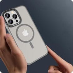 Tech-protect Magmat MagSafe maska za iPhone 15 Pro, titanium