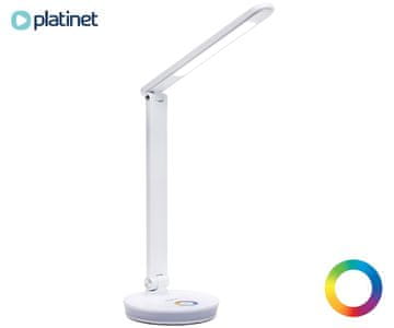 Platinet PDL400RGB LED svjetiljka, bijela