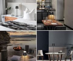 Platinet PTL44B bežična LED svjetiljka, crna