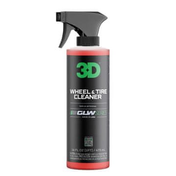 3D CAR CARE 3D GLW Series Wheel & Tire sredstvo za čišćenje guma, 473 ml
