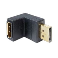Delock DisplayPort - DisplayPort M/Ž kutni adapter 65382
