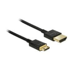 Delock HDMI mini 3D 4K slim kabel 2 m crni 84778