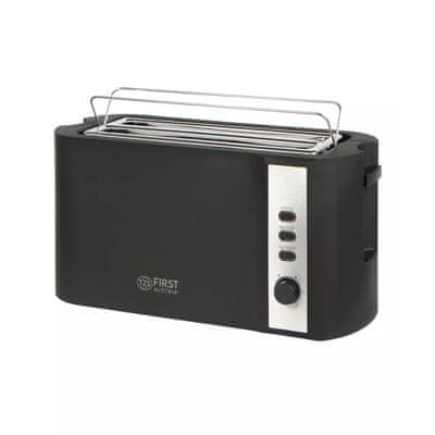First Austria toster, 1400 W, crno-bijeli