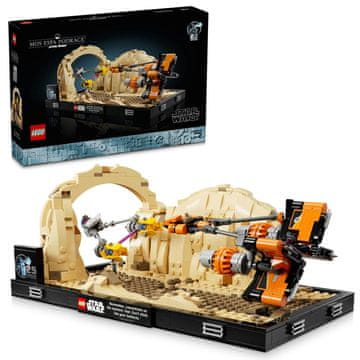 LEGO Star Wars 75380 Utrke jedrilica u Mos Espi - Diorama