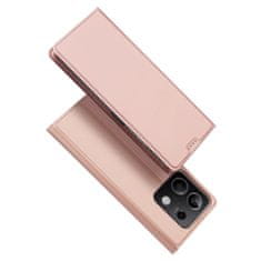 Dux Ducis Skin Pro knjižni maska za Xiaomi Redmi Note 13 5G, ružičasta