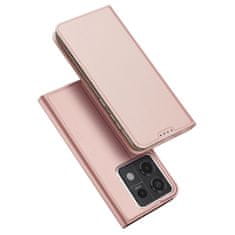 Dux Ducis Skin Pro knjižni maska za Xiaomi Redmi Note 13 Pro 5G, ružičasta