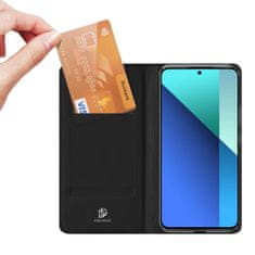 Dux Ducis Skin Pro knjižni maska za Xiaomi Redmi Note 13 4G, crno