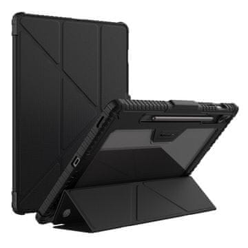 Nillkin Bumper Leather maska za Samsung Galaxy Tab S9 FE Plus, crno