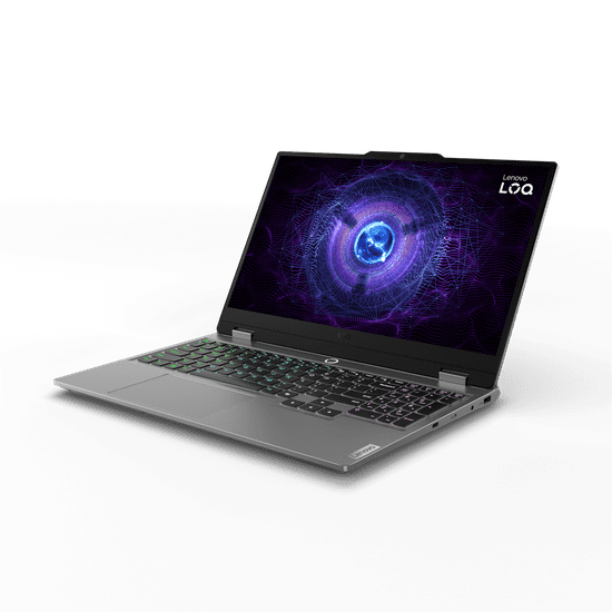 Lenovo LOQ 15 laptop, 39,62 cm (15,6), FHD, i5-12450HX, RTX 4060, 24GB, 1TB, DOS (83GS00JBSC)