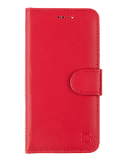 Tactical Fancy Diary maskica za Samsung Galaxy A15 5G, preklopna, crvena