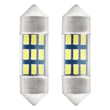 slomart LED žarulje AMiO Standard 3014 9SMD Festoon C5W/C10W 31mm bijela