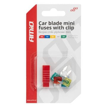slomart Set 5 auto mini osigurača AMiO + alat