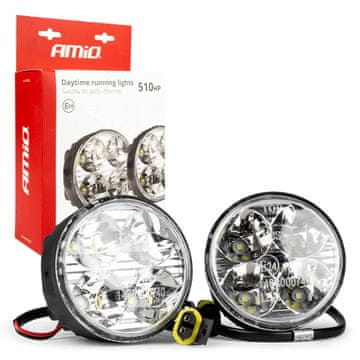 slomart AMiO DRL 510HP dnevna svjetla, okruglog oblika, LED