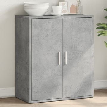 Vidaxl Ormarić Betonsko-sivi 60x31x70 cm Materijal na bazi drva