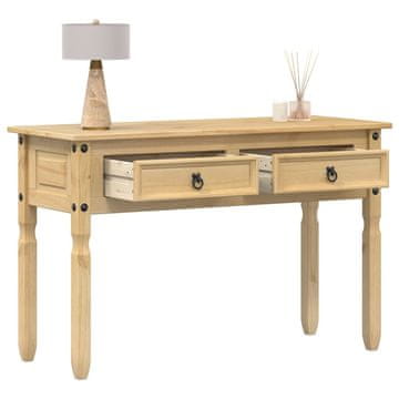 Vidaxl Corona konzolni stolić 115x46x73 cm masivni borov drvo