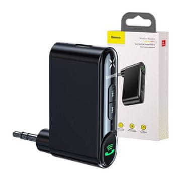 BASEUS Baseus Qiyin AUX Bluetooth prijemnik za automobil crne boje