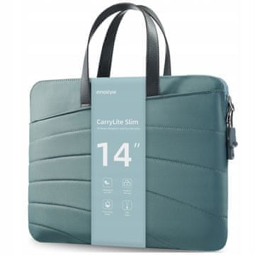 Innostyle ženska torba za prijenosno računalo 13 14 vodootporna carrylite slim zelena