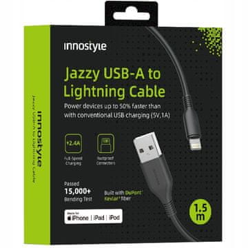 Innostyle USB lightning mfi kabel za brzo punjenje za iphone kevlar 2M