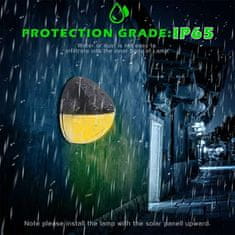 Netscroll Komplet dviju vodootpornih LED solarnih vrtnih svjetiljki za stepenice terasu ogradu i stazu, DecorativeLights