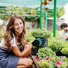 Netscroll Vrtne rukavice s plastičnim kandžama, vodootporne, izdržljive, univerzalna veličina, zamjenjuju 5 alata, za kopanje, plijevljenje i sijanje, Gardenstar