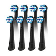 Ultrasonic Ultrasonic nastavci Ultimate Clean za Oral-B iO, 8 komada, crni