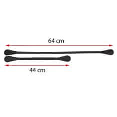 CoZy Kratka ručka za torbu Jelly Bag od PU kože - Crna