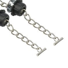 CoZy Ručka za torbu Jelly bag s kratkim lancem "T" - Crna