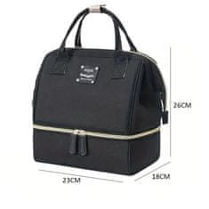 CoZy Torba za pelene BabyGift - Crna