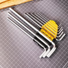 DELKO tools Izuzetno dugačak set od 9 imbus ključeva