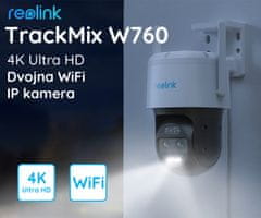Reolink TrackMix W760 IP kamera, WiFi, 4K, noćno snimanje, LED